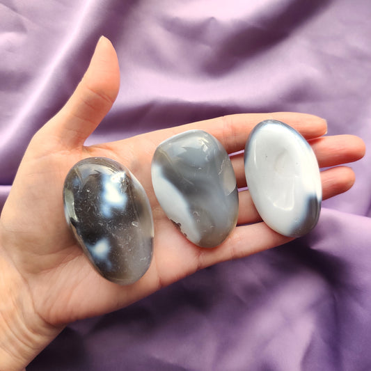 Orca-akaattikämmenkivi