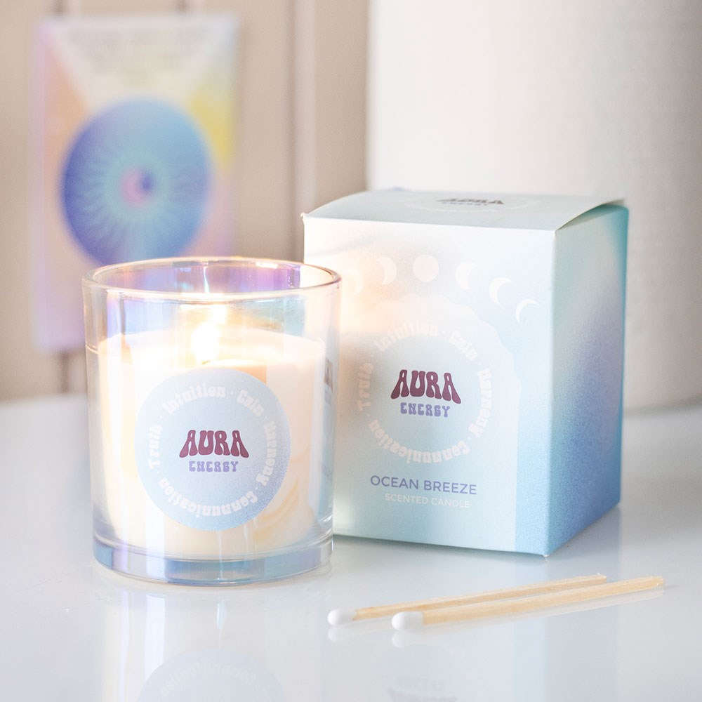 Aura Energy Ocean Breeze-kynttilä