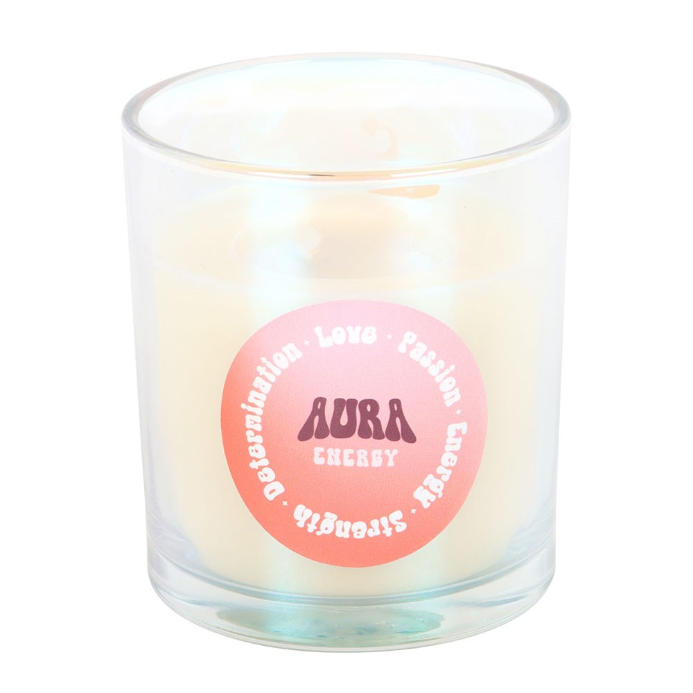 Aura Energy Juicy Raspberry-kynttilä