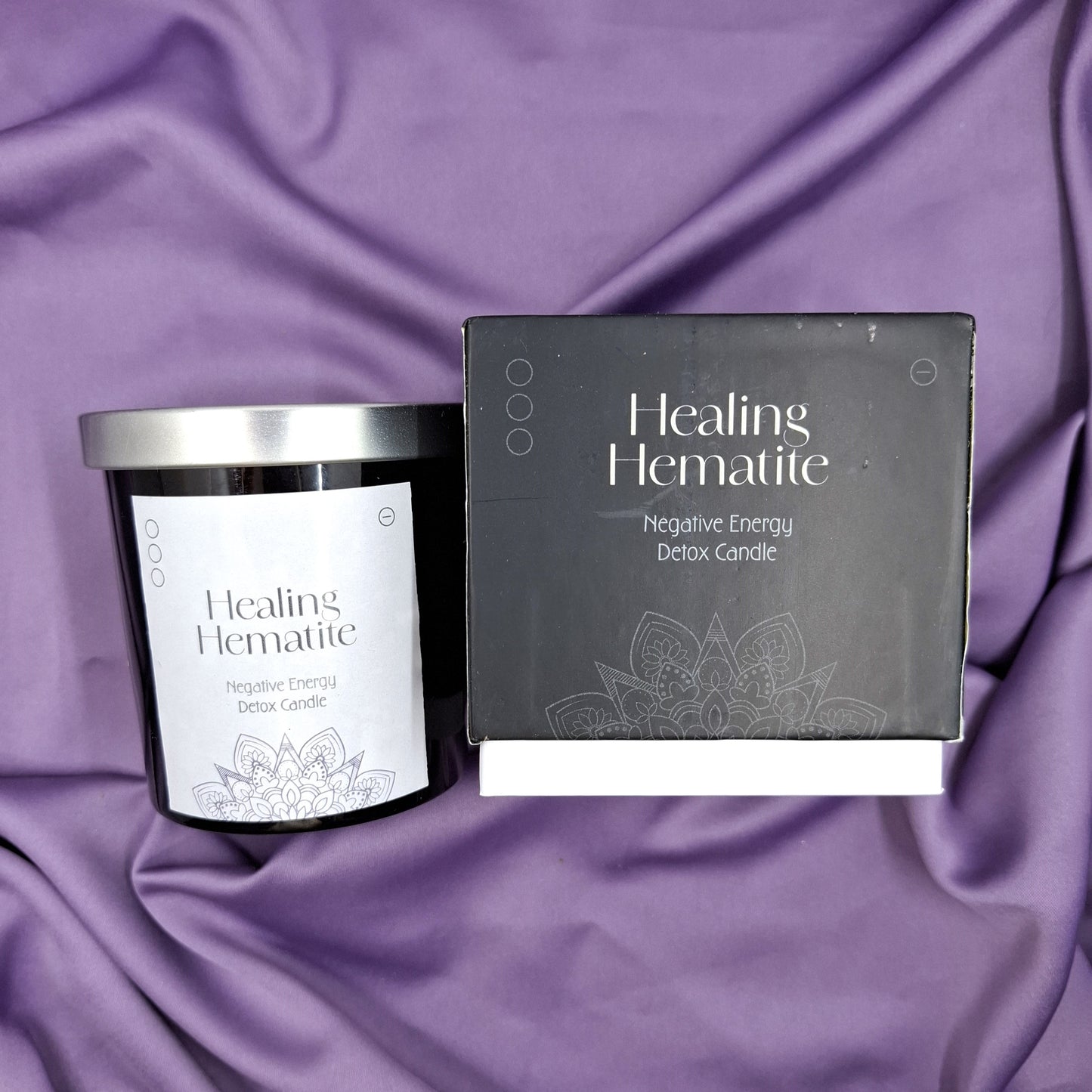 Detox Kristallikynttilä (tuoksuton)