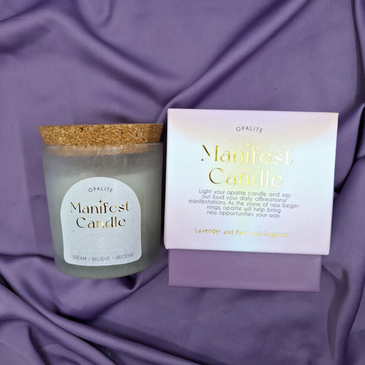 Laventeli & Patsuli Kristallikynttilä