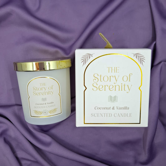 Kookos & Vanilja Kynttilä