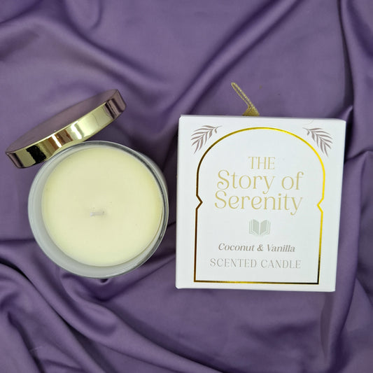 Kookos & Vanilja Kynttilä